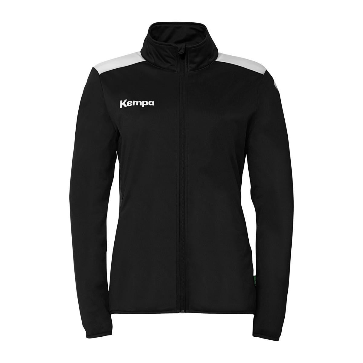 Image of Trainingsjacke Damen Emotion 27 Unisex Schwarz/Weiss XS