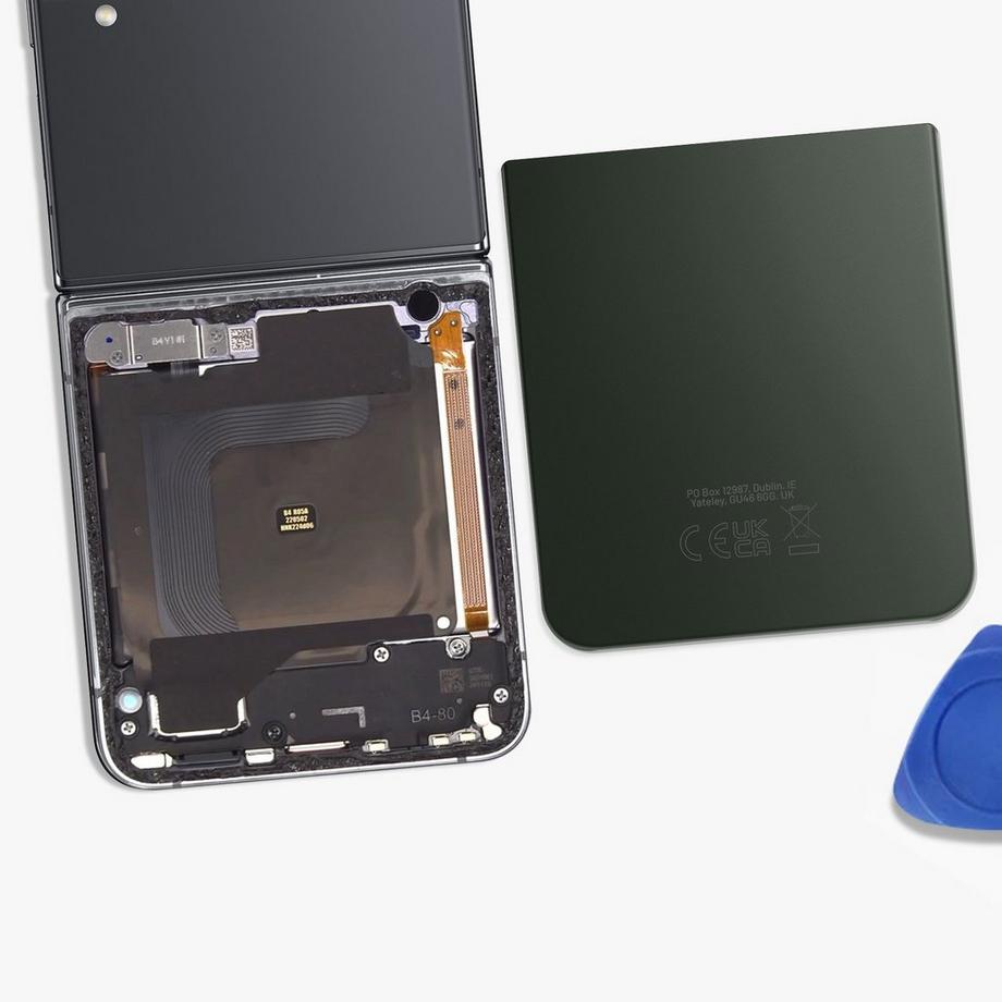 SAMSUNG  Akkudeckel Samsung Z Flip4 Khaki 