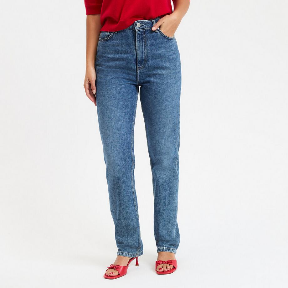 La Redoute Collections High Waist Regular Fit Jeans  
