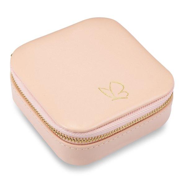 Image of Reiseetui Für Schmuck Unisex Pink 10cm