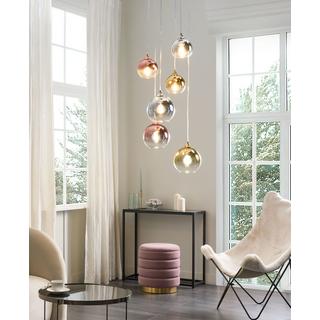 Beliani Lampe suspension en Verre Moderne TOOMA  