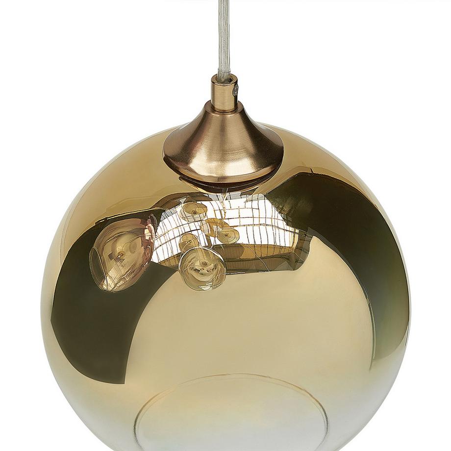 Beliani Lampe suspension en Verre  TOOMA  