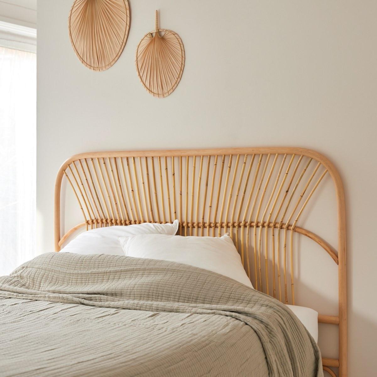 Tikamoon Testata letto in rattan 160 cm Colette  