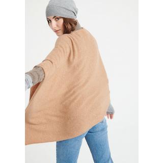 Studio Cashmere8  LILLY 9 Poncho con scollo a V - 100% cashmere 