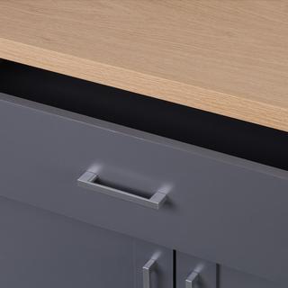 B2X Desserte de cuisine avec plan de travail  