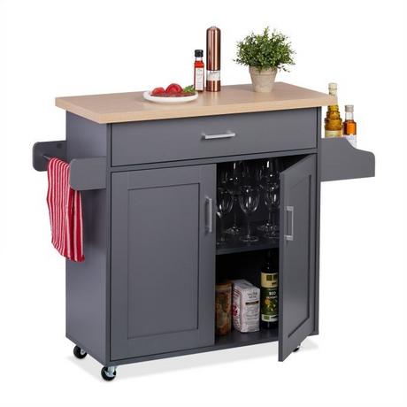 B2X Desserte de cuisine avec plan de travail  