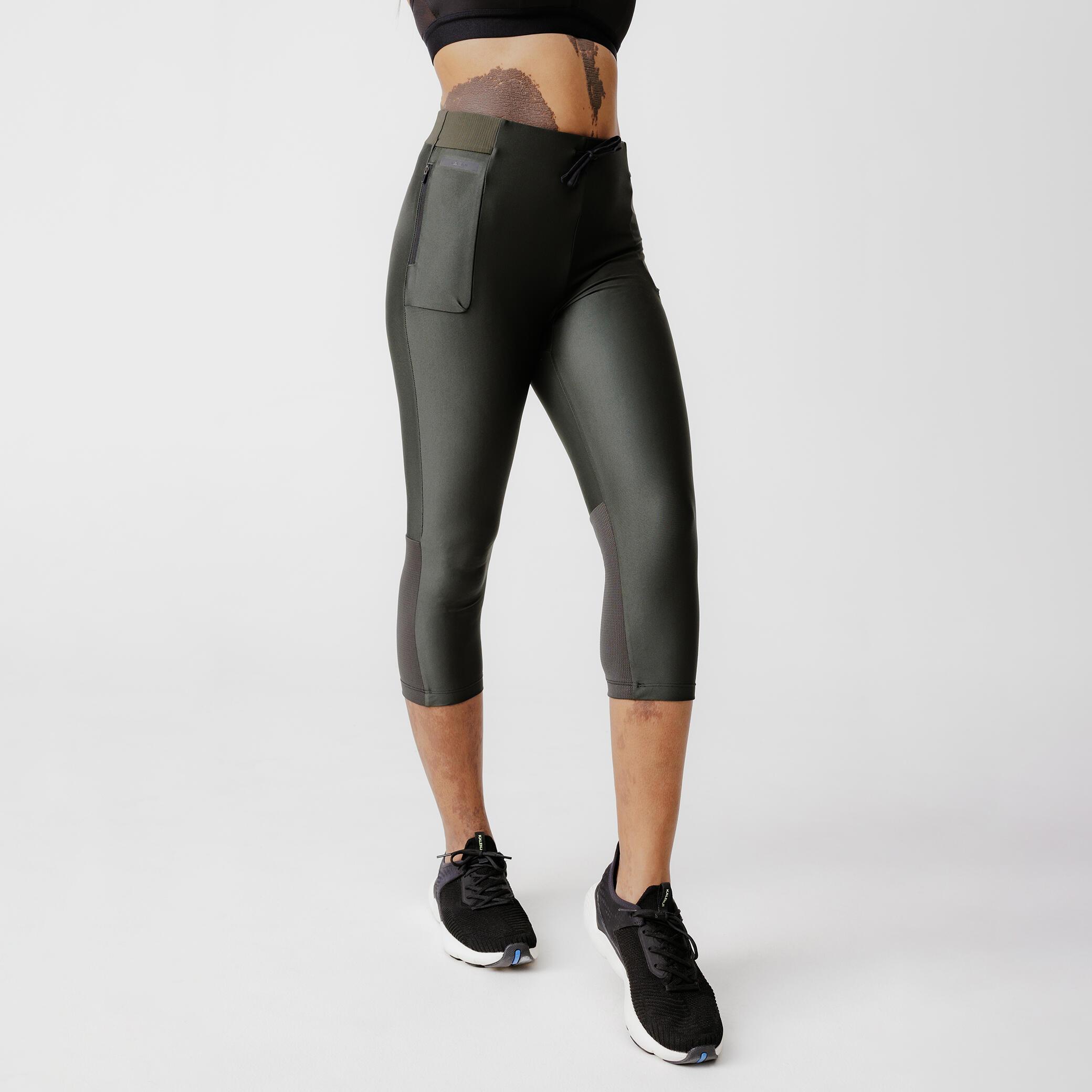 Image of Leggings - Dry 500 Damen Ocker M