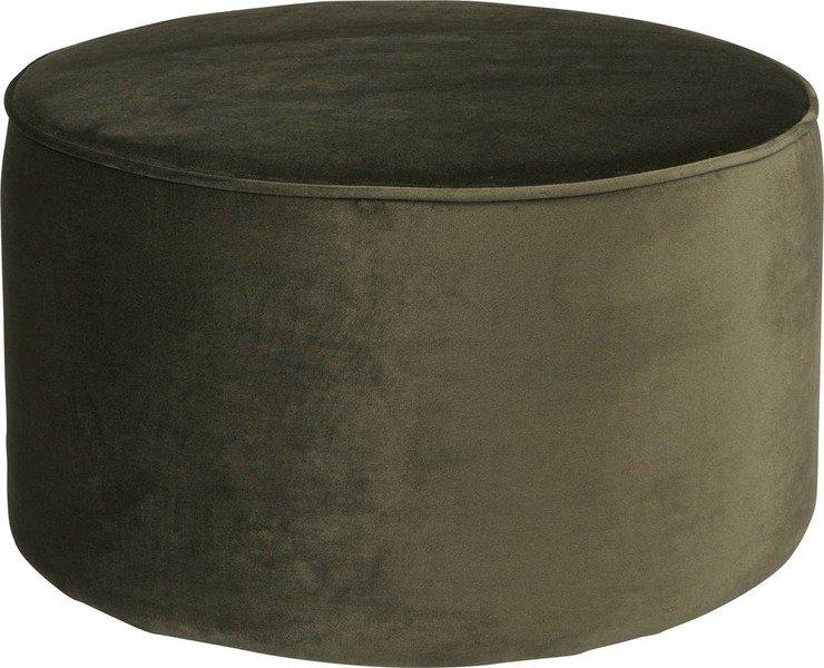Image of Hocker Sara niedrig Velvet warmgrün Hocker Sara niedrig Velvet warmgrün