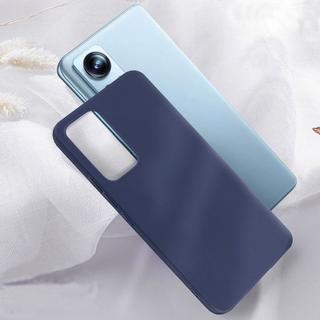 Avizar  Cover Xiaomi 12 Lite Silicone Blu Notte 