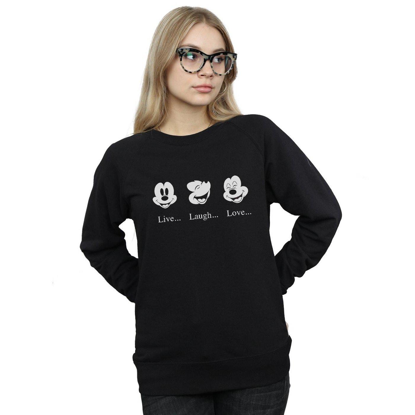 Disney  Live Love Laugh Sweatshirt 