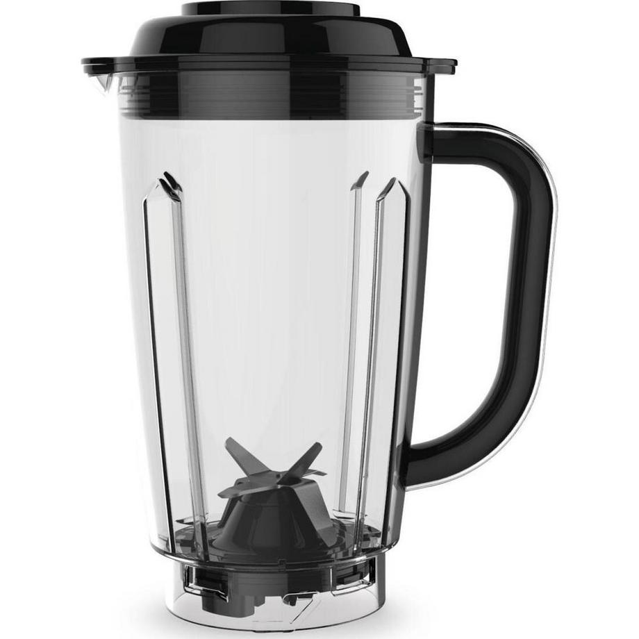 rotel Standmixer 1.5 l Schwarz Rot  