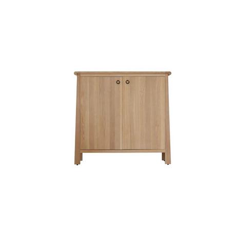 Tikamoon  Credenza in legno di rovere da 125 cm Volute 