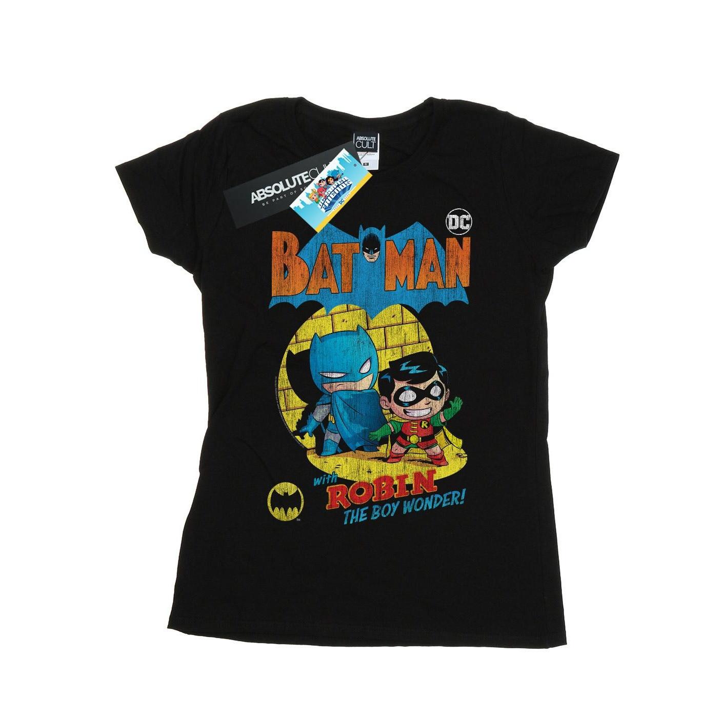 Image of Super Friends Batman The Boy Wonder Tshirt Damen Schwarz XXL