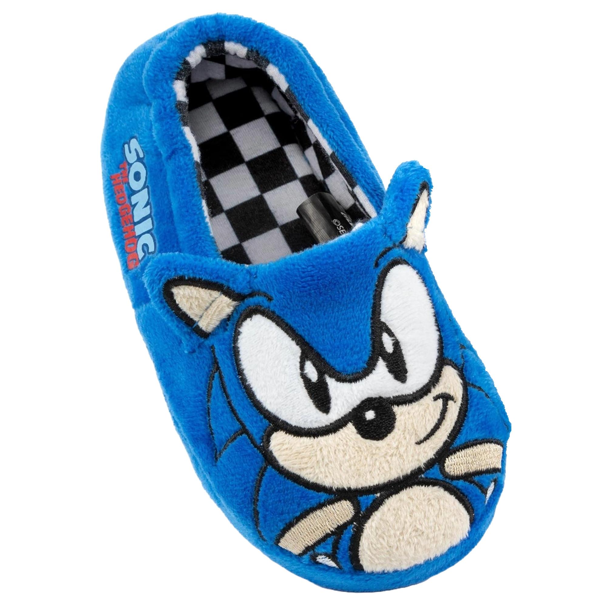 Sonic The Hedgehog  Hausschuhe, Gesicht 