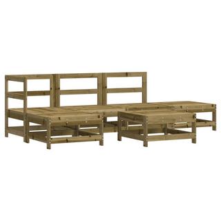 VidaXL set mobili da giardino Legno di pino impregnato  