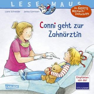 LESEMAUS 56: Conni geht zur Zahnärztin (Neuausgabe) Schneider, Liane; Görrissen, Janina (Illustrationen) Gebundene Ausgabe 