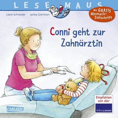 LESEMAUS 56: Conni geht zur Zahnärztin (Neuausgabe) Schneider, Liane; Görrissen, Janina (Illustrationen) Gebundene Ausgabe 