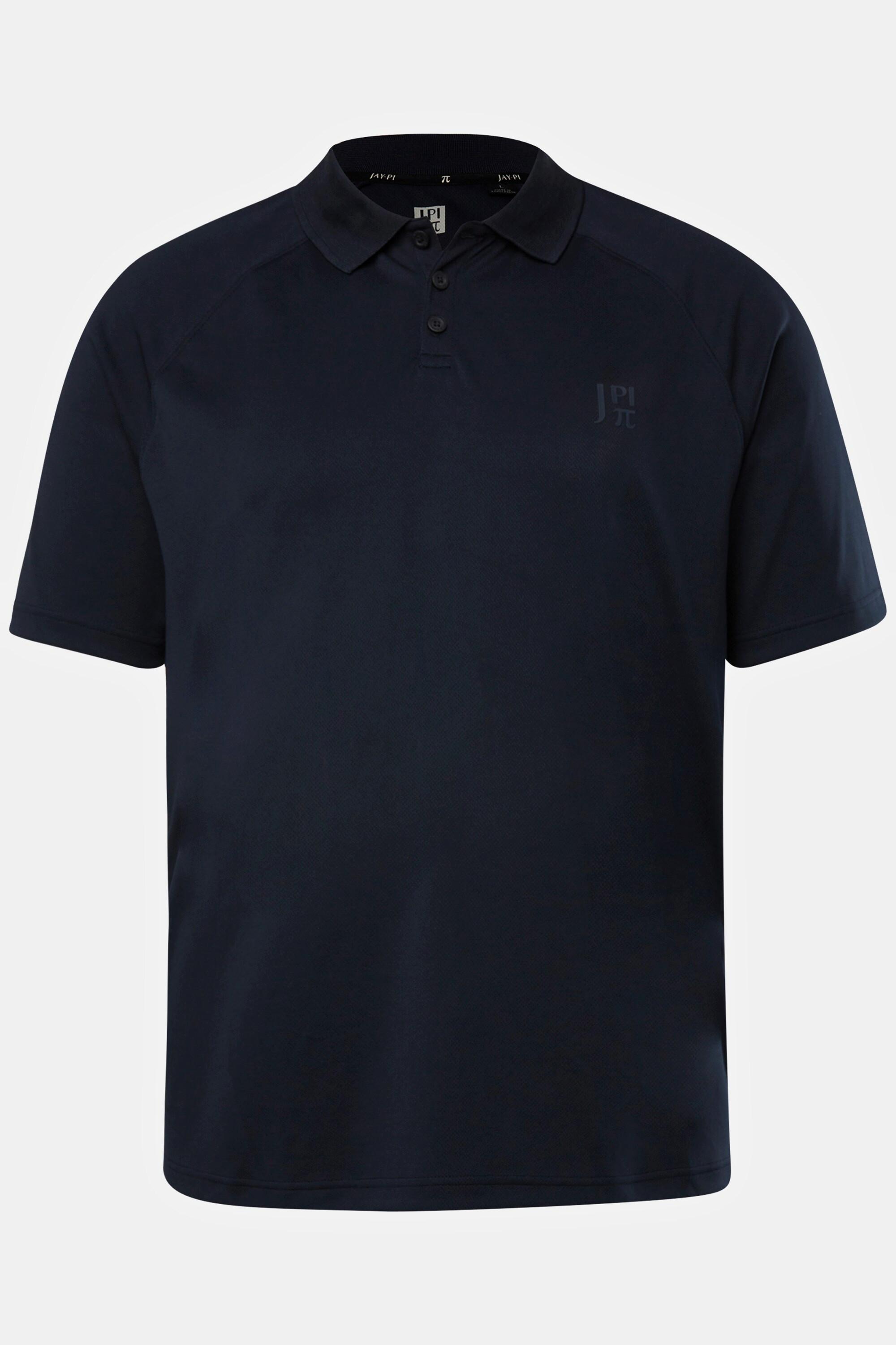 JP1880  Maglia polo per l'outdoor con QuickDry e mezze maniche raglan 