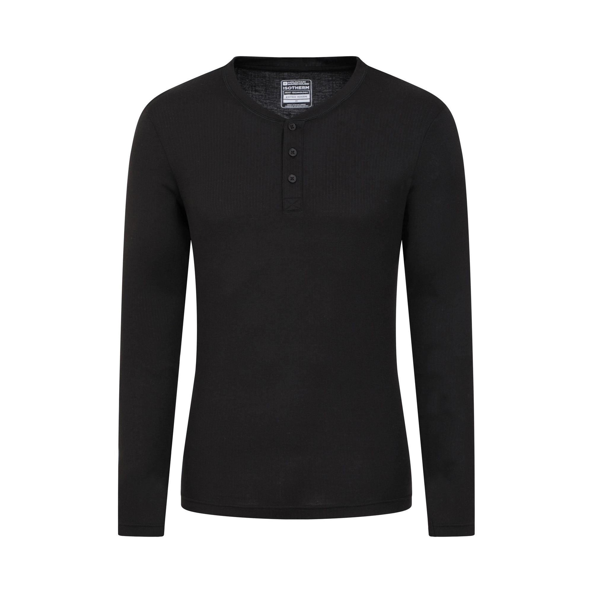 Image of Talus Henley Thermotop Unisex Schwarz S