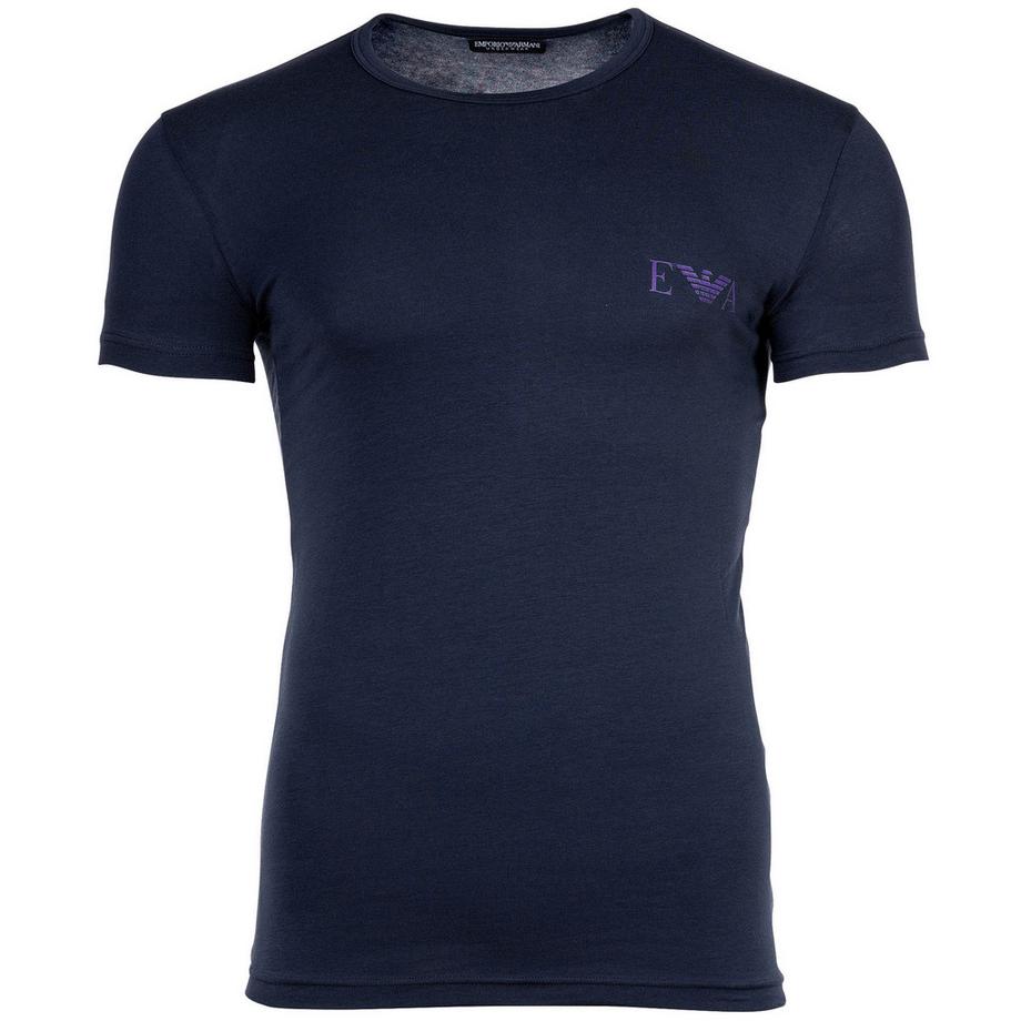 EMPORIO ARMANI T-shirt Bold Monogram Vestibilità Aderente Confezione da 2  