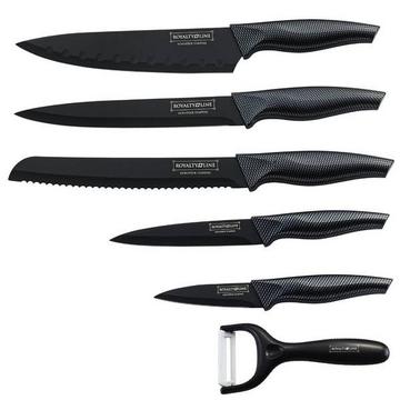 Set di coltelli antiaderenti con pelapatate