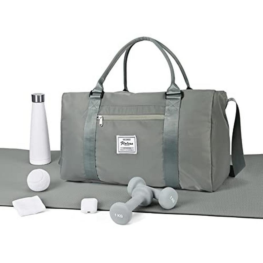 Sportreisetasche Große Sporttasche, Wochenendtasche, Tragetasche für Flugzeug, Strandtasche,