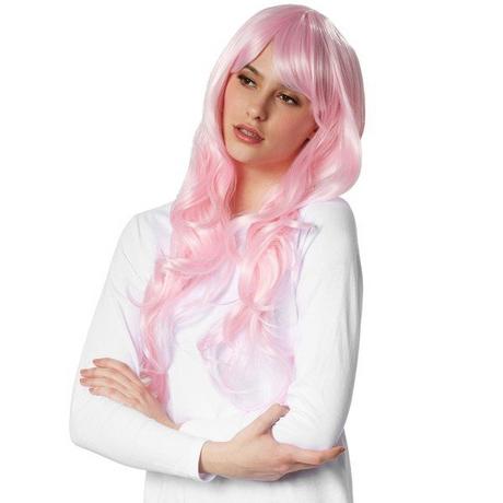 Tectake  Parrucca capelli lunghi ricci 