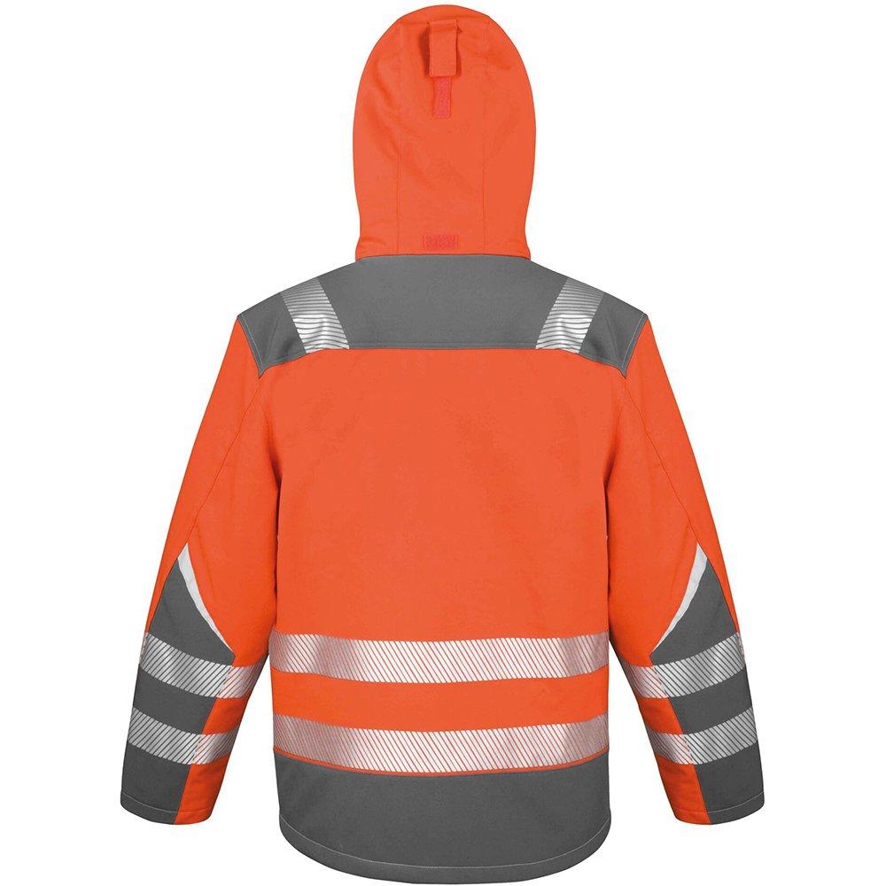 Result  Safeguard Dynamic HiVis Softshell Work Jacke 