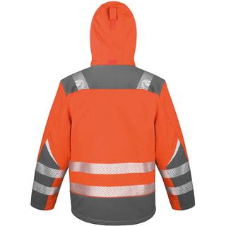 Result  Safeguard Dynamic HiVis Softshell Work Jacke 