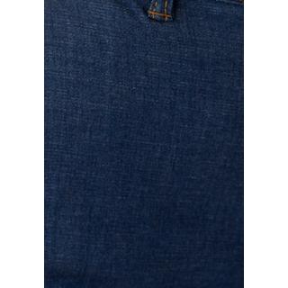 Damart  Pantalon denim Climatyl, plis marqués devant, pinces et fausses poches passepoilées au dos. 