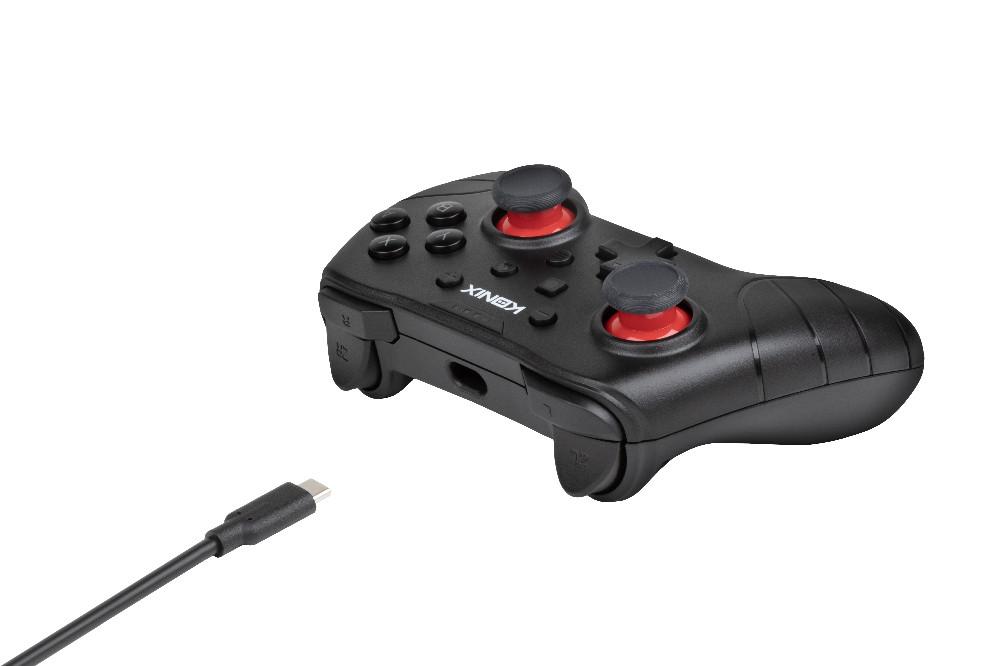 KONIX  Switch Mythics Wired Gamepad Schwarz 