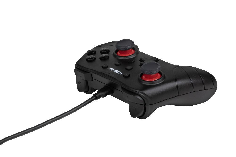 KONIX  Switch Mythics Wired Gamepad Schwarz 