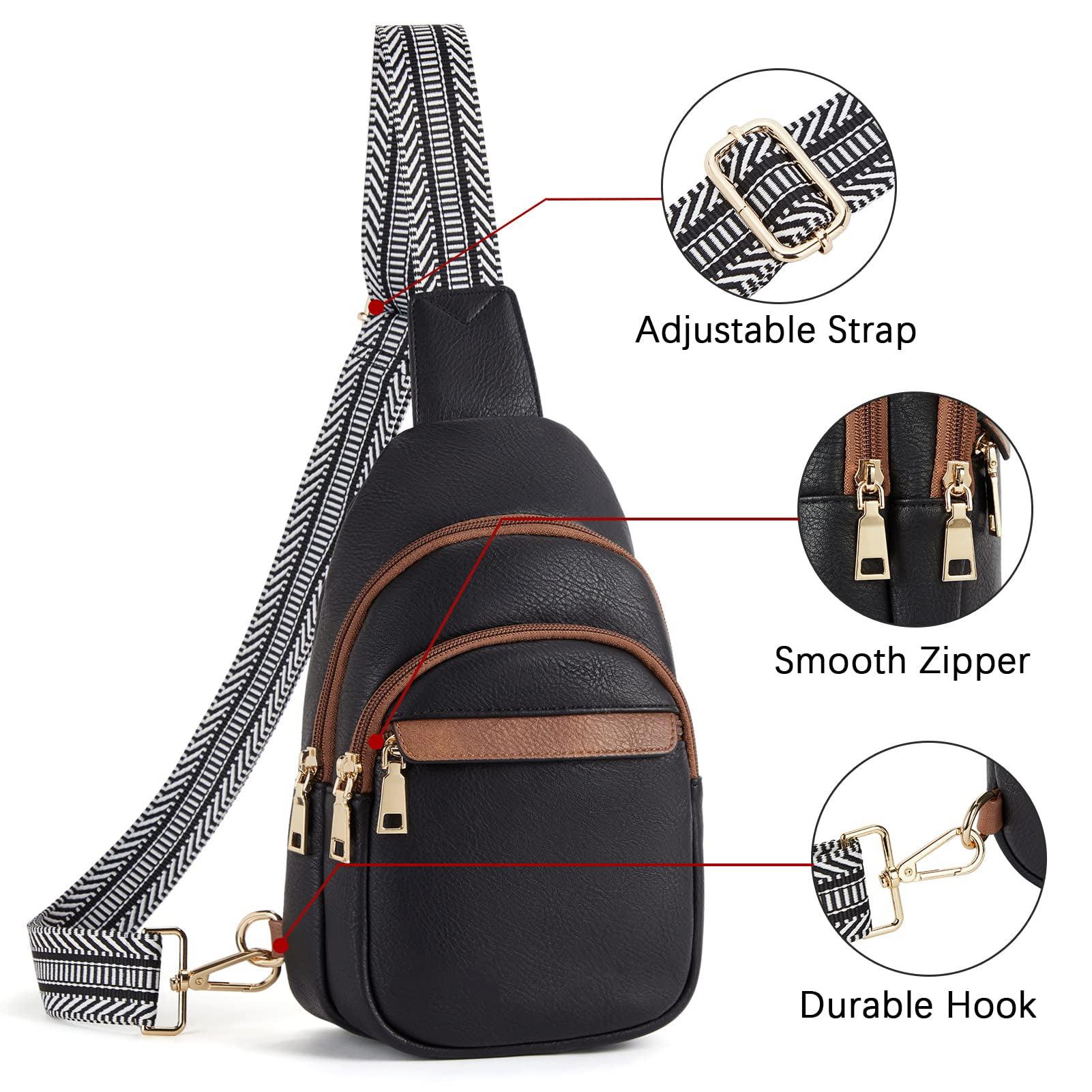 Only-bags.store Brusttasche Schulterrucksack Sling Bags Kleine Umhängetasche  