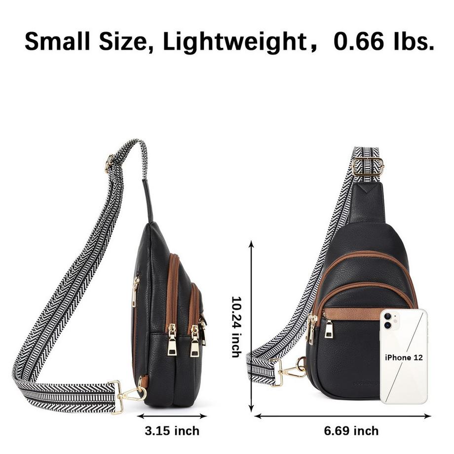 Only-bags.store Sac de poitrine Sac à dos à bandoulière Petit sac à bandoulière  