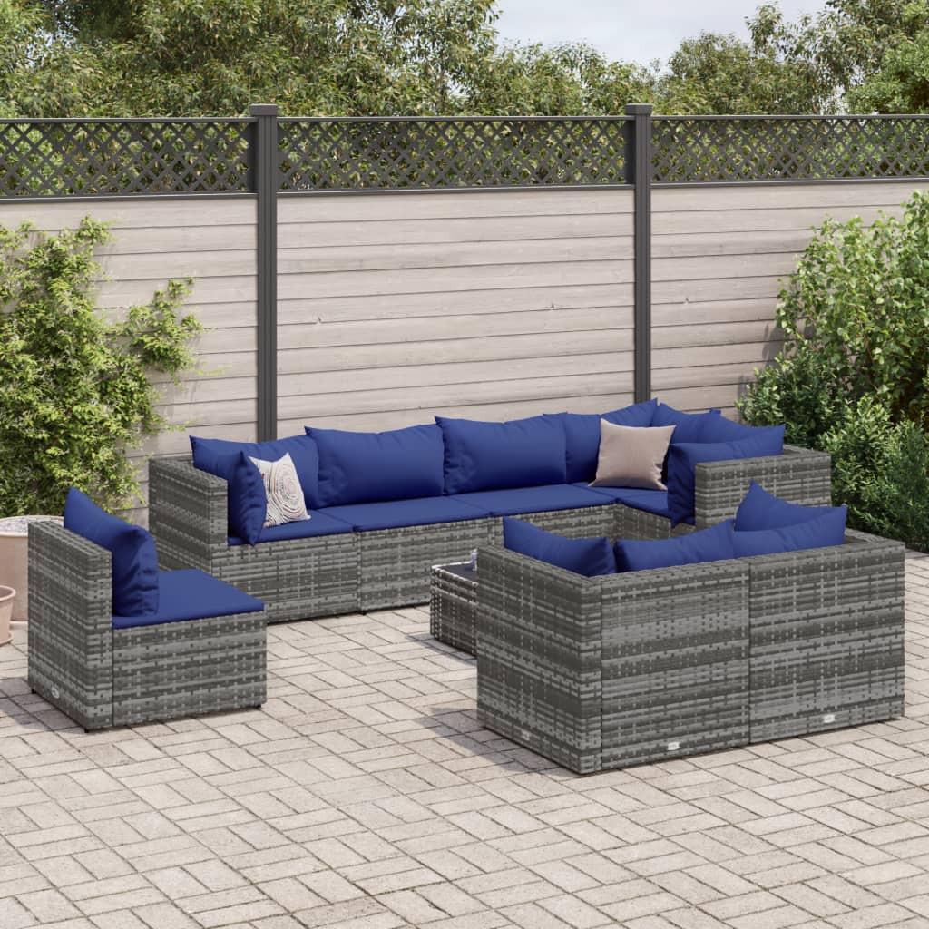 VidaXL Garten lounge set poly-rattan  