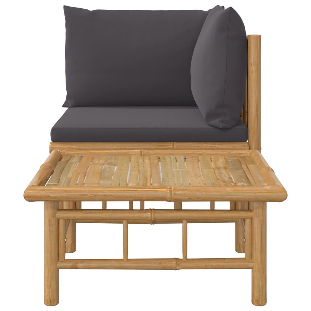 VidaXL Garten-lounge-set bambus  