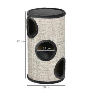 PawHut  Baril à gratter 