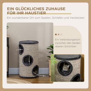 PawHut  Baril à gratter 