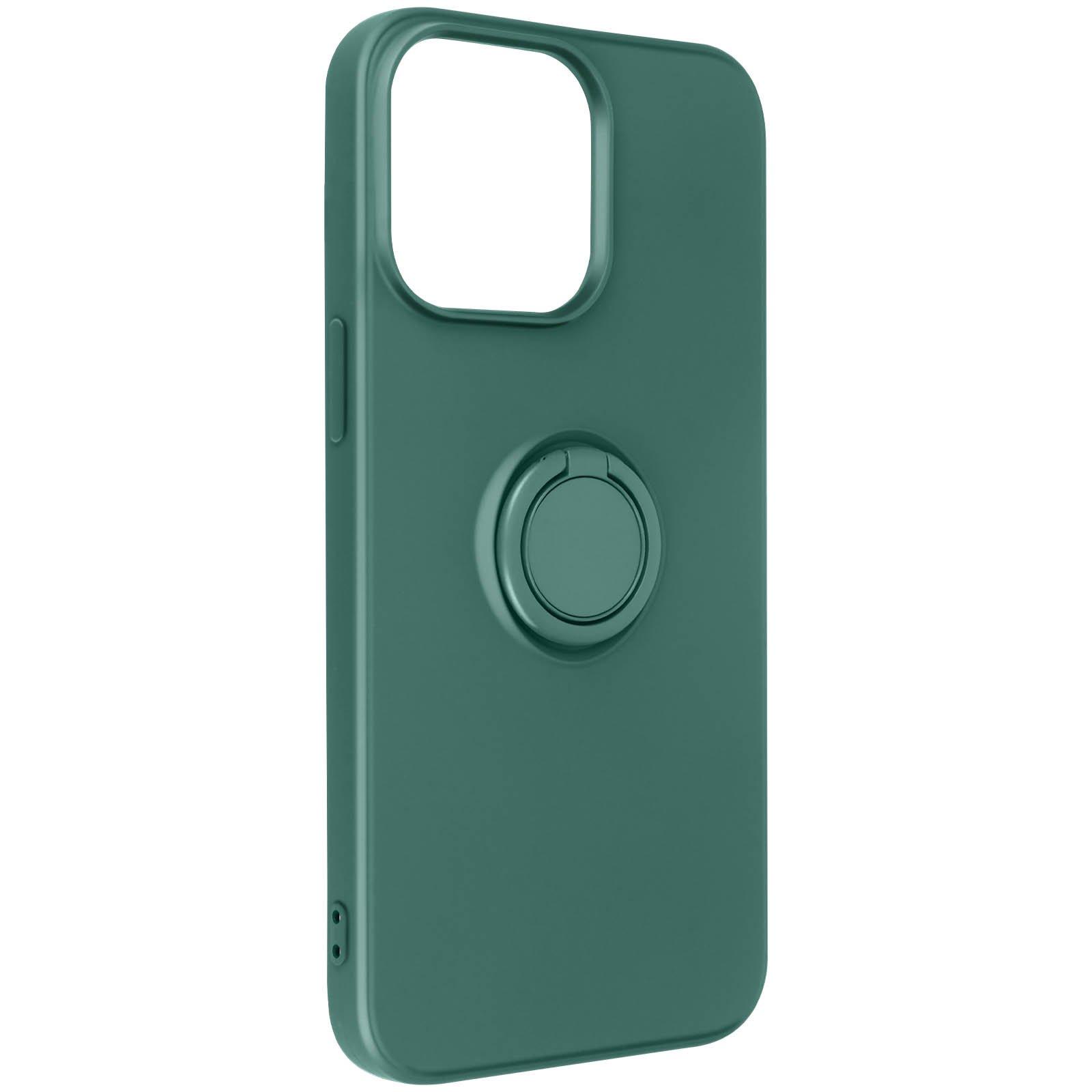 Avizar  Cover anello iPhone 14 Pro Max verde 