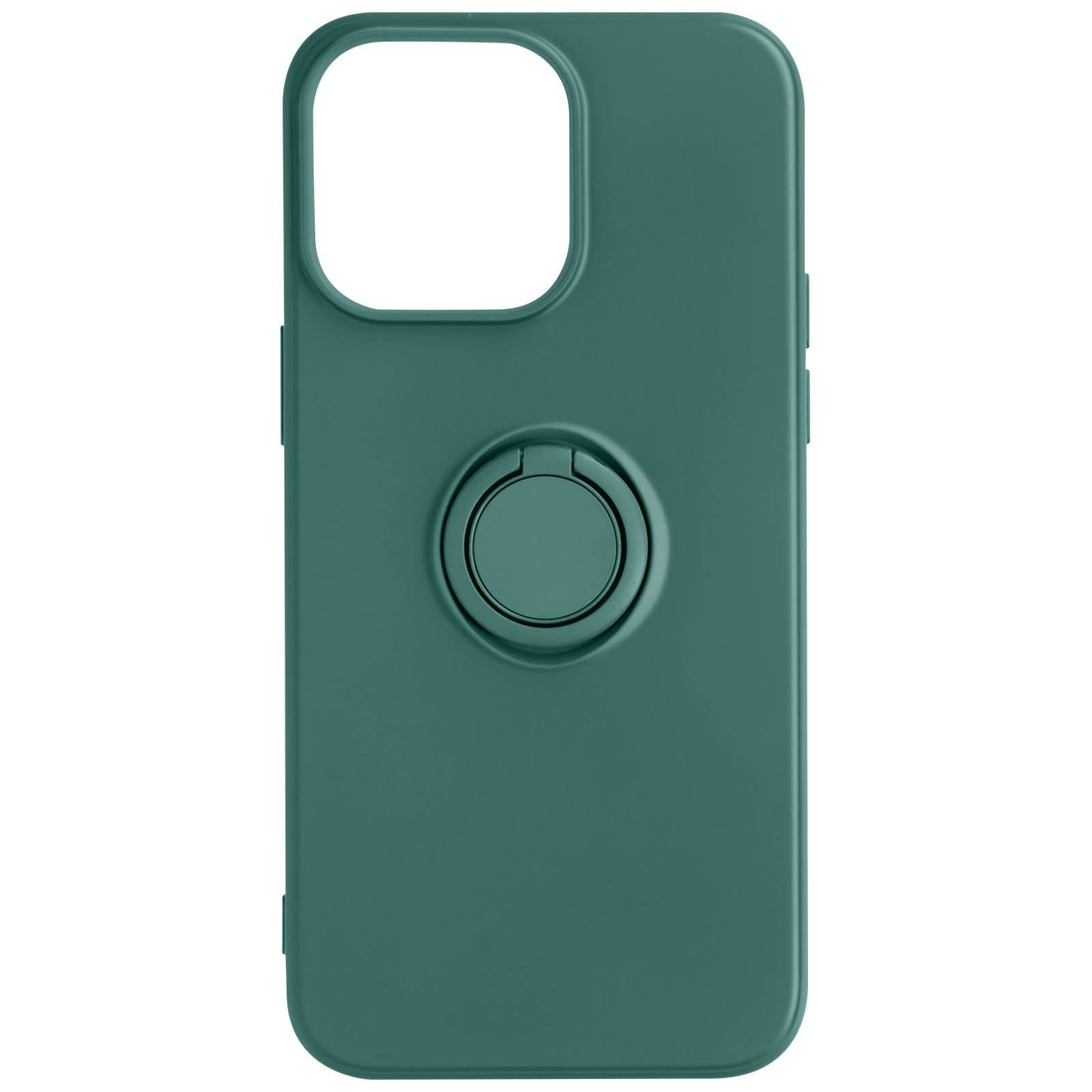 Avizar  Cover anello iPhone 14 Pro Max verde 