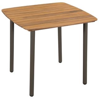 VidaXL Table et chaise de jardin bois  