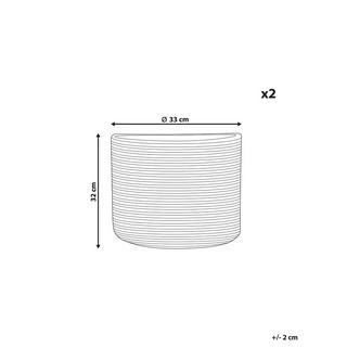 Beliani Korb en Cotone Boho YERKOY  