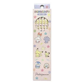 Pokemon Center Original Pencil 2B Poke Piece 12 Pack