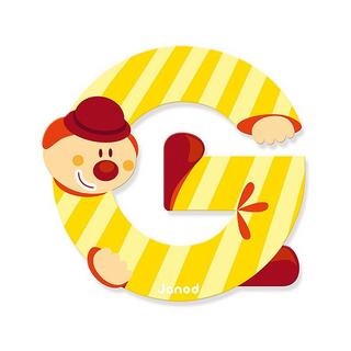 Janod Buchstaben Clown G  