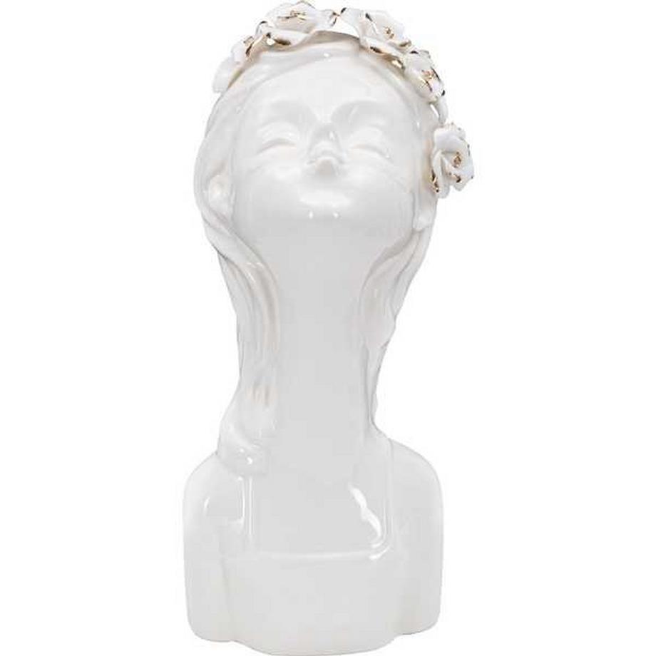 Vase Young Lady Roses