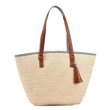 Strohtaschen , Sommer Strandtasche Stroh