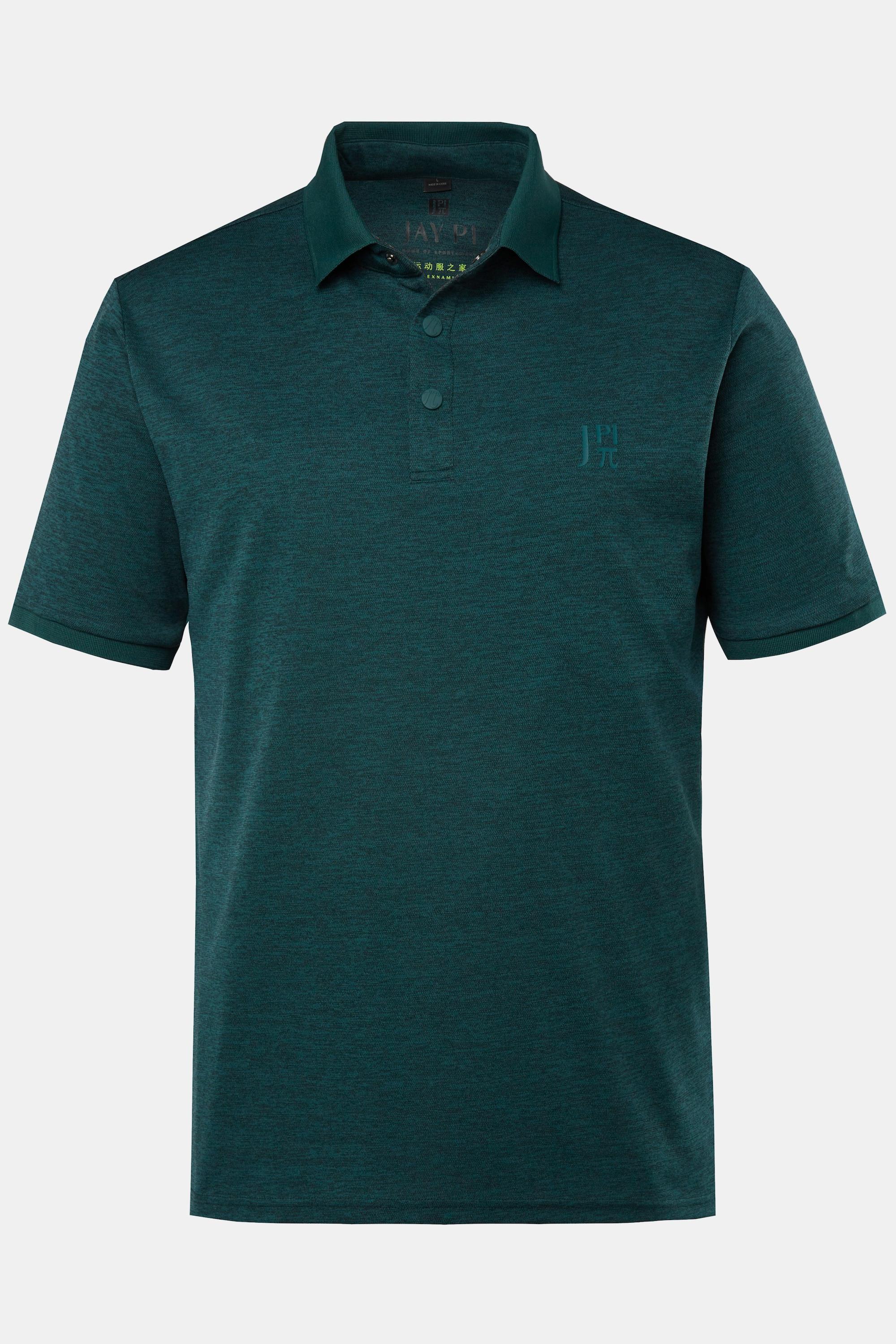 JP1880  Maglia polo funzionale da trekking in piqué con QuickDry e mezze maniche, fino alla tg. 7XL 