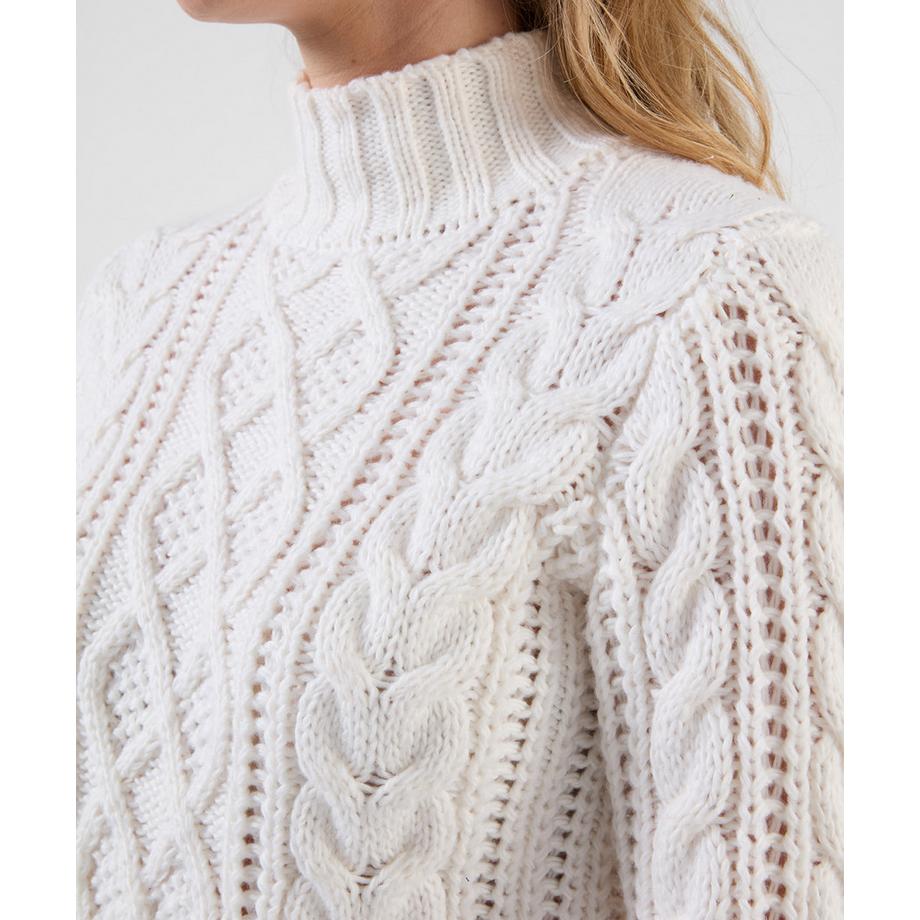 Joe Browns Maglione Caldo a Maglia Intrecciata con Collo Alto  