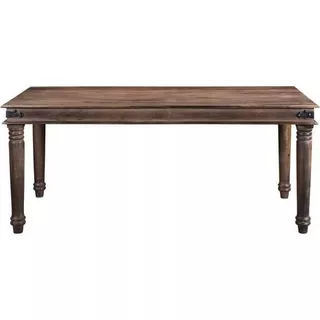 mutoni Table unique noyer 180x90x77  