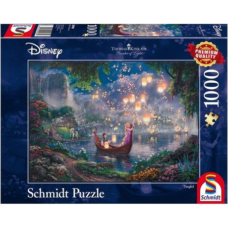 Schmidt Spiele  Schmidt Disney Rapunzel, 1000 pièces 